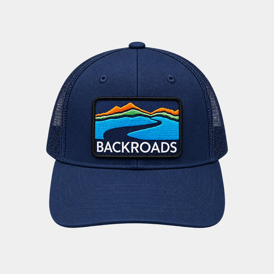 Backroads Trucker Style Snapback Hat